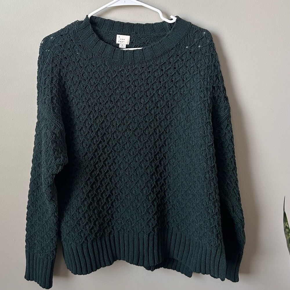 Green Sweater from A New Day